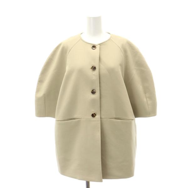 クラネ CLANE 23SS HALF SLEEVE COCOON JACKET ジャケット 七分袖 ノー 