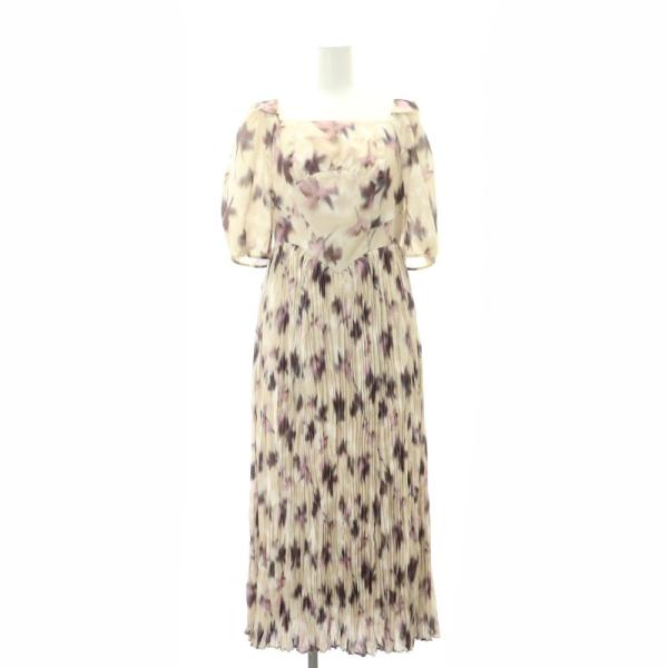 ハーリップトゥ Herlipto Blurring Pleated Long Dress