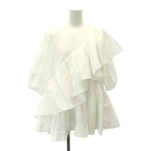 FORFORMO ブラックフリルシャツサイズ2