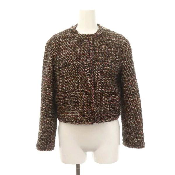 theory（セオリー） Theory 22AW AUTUMN TWEED SH CROP JKT T ノー