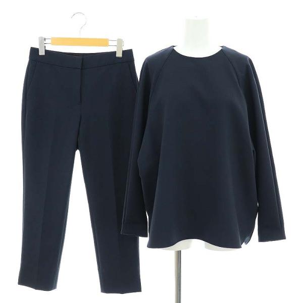 theory luxe 21SS Frost Stretchセットアップ 紺36