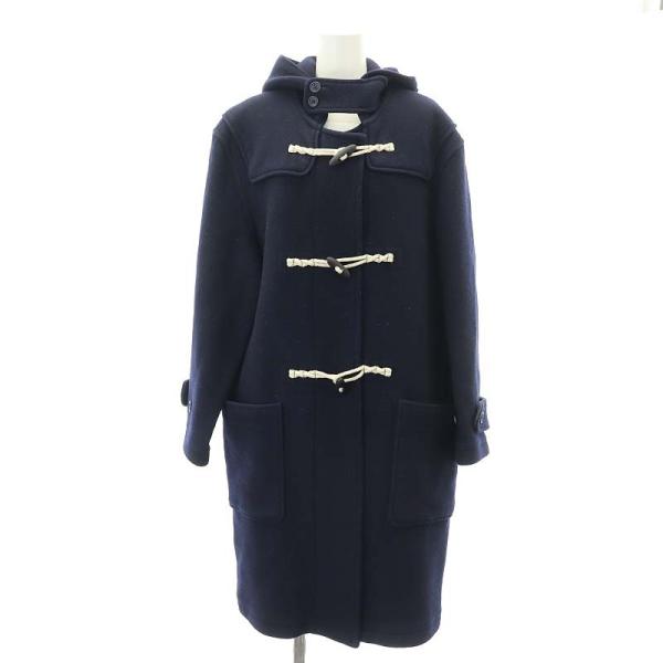 カネコイサオ KANEKO ISAO ダッフルコート アウター ロング 紺 