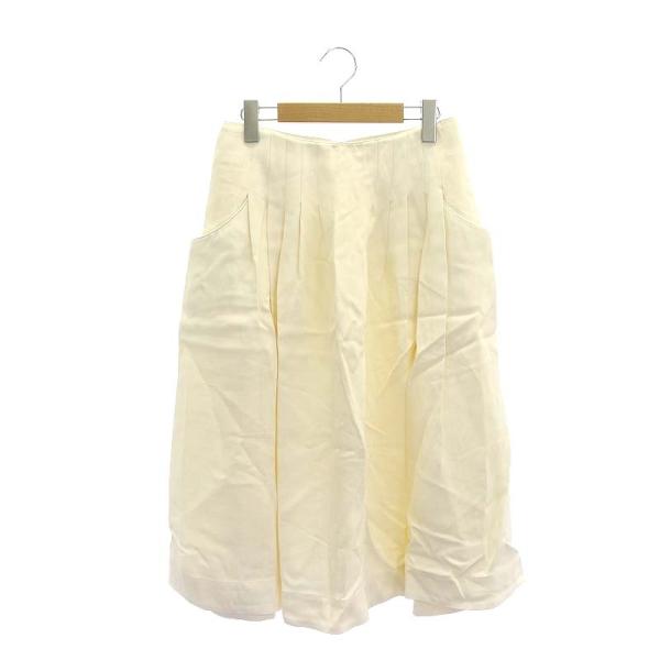コー CO Draped Pocket Skirt スカート ミモレ丈 ロング フレア 2 オフホワイト /CX ■OS レディース