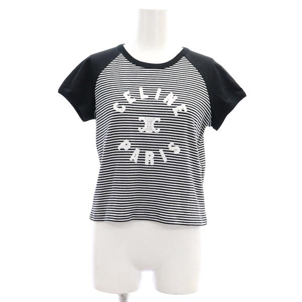 CELINE セリーヌ 24AW TRIOMPHE T-SHIRT IN COTTON JERSEY Tシャツ 