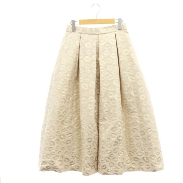 グレースクラス GRACE Class リップジャガードスカート フレアスカート  