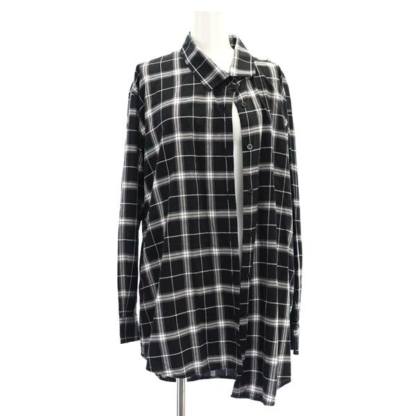 BALENCIAGA バレンシアガ 長袖 チェックシャツ ジャケット BALENCIAGA バレンシアガ 長袖 チェックシャツ ジャケット