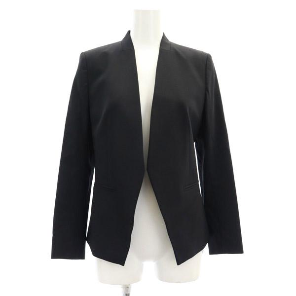 Theory LANAI ノーカラージャケットウールサイズ2黒