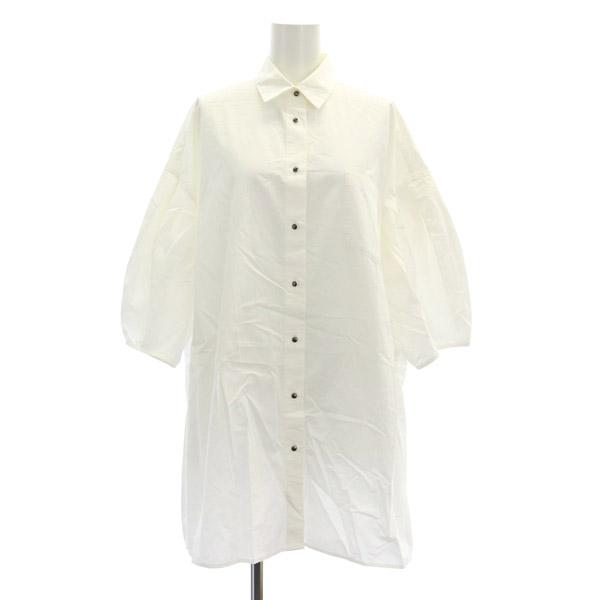 リムアーク rim.ark 22AW Oversize tuck volume SH シャツ 七分袖  