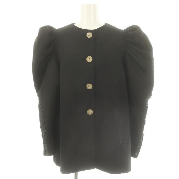 ラドロー LUDLOW 22AW Jean パフスリーブジャケット 長袖 1 S 黒  