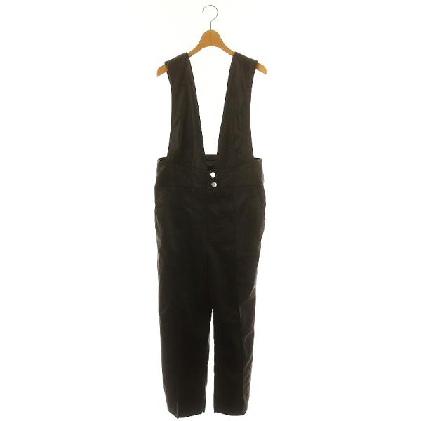 ZARA ザラ　M 美品　フェイクレザーサロペット オーバーオール ZARA ザラ フェイクレザージャケット S【完売品】 - メルカリ