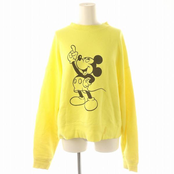 ロンハーマンヴィンテージ　ミッキースウェット ロンハーマンヴィンテージスウェットミッキーグレー