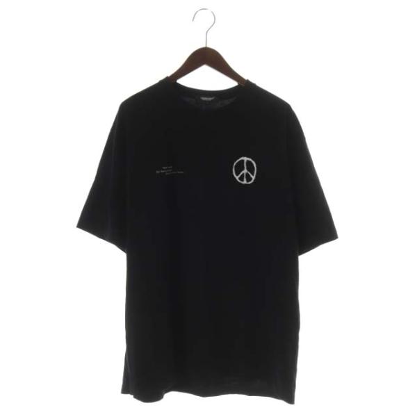 アンダーカバー UNDERCOVER ロゴプリントTシャツ 半袖 プル アンダーカバー UNDERCOVER ロゴプリントTシャツ 半袖 プル