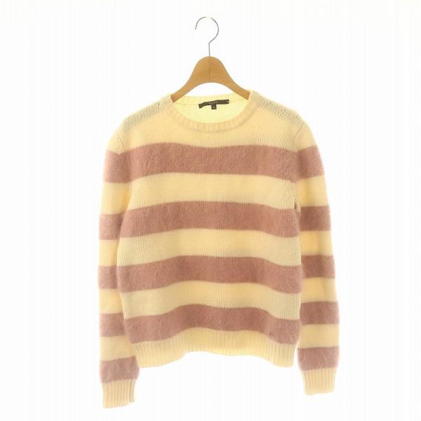 GUCCI グッチ ボーダーニット セーター 長袖 ウール XS