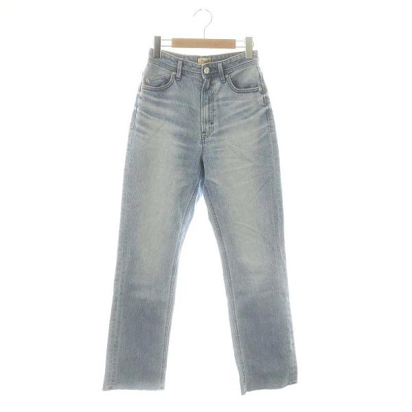 ヤヌーク YANUK IENA別注 24SS LOUISE カットオフストレートデニム 