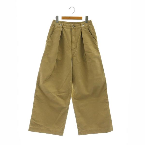 プラージュ Plage 24SS chino tuck パンツ チノパン ワイド