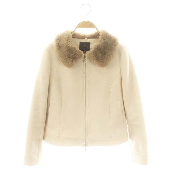 ■TOCCA ウール ファー ダウンコート コート トッカ TOCCA SEVENTEEN SHORT コート アウター ショート ファー