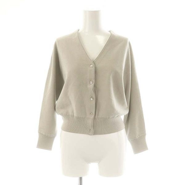 M-PREMIER 半袖 カーディガン アナイ カーディガン フォクシー M