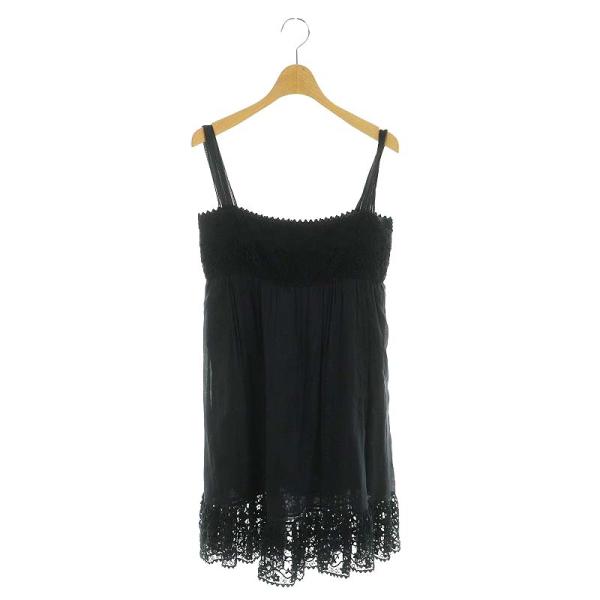 レッドヴァレンティノ 黒レースワンピース RED VALENTINO（ロングワンピース/マキシワンピース）のフリマ