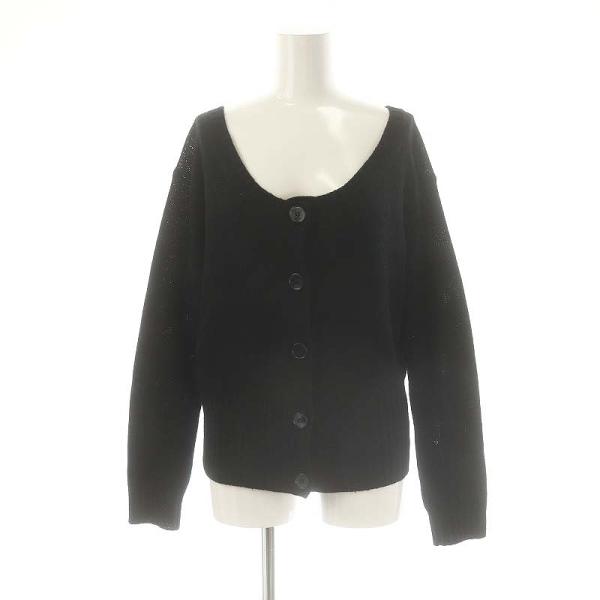 PRADA - プラダ カシミヤニットカーディガン 長袖 40 ブラック /DO PRADA プラダ カシミヤニットカーディガン 長袖 40 ブラック /DO