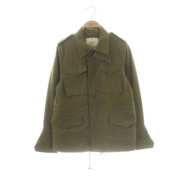 HYKE ミリタリージャケット ハイク HYKE FIELD JACKET ミリタリージャケット ジップアップ 3