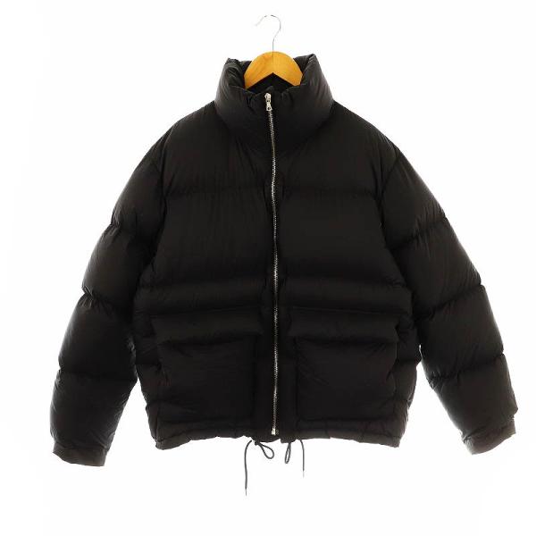 AURALEE オーラリー　ダウンジャケット ブラック 中古・古着通販】AURALEE (オーラリー) ダウンジャケット