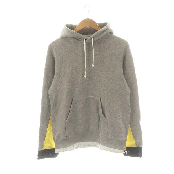 サカイ sacai 切替プルオーバーパーカー スウェット カットソー サカイ sacai 切替プルオーバーパーカー スウェット カットソー