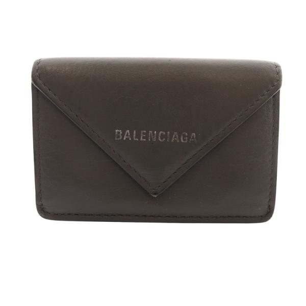 BALENCIAGA 財布　ペーパーミニウォレット BALENCIAGA（バレンシアガ） ペーパーミニウォレット 三つ折り財布