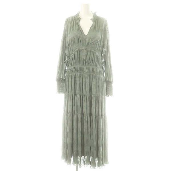アメリヴィンテージ Ameri VINTAGE SHIRRING PLEATS DRESS アメリヴィンテージ Ameri VINTAGE SHIRRING PLEATS DRESS
