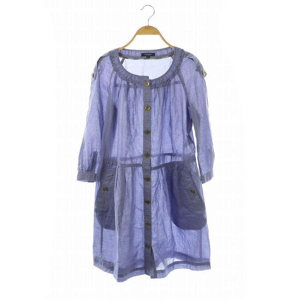 【一部予約！】 ロンドン バーバリー BURBERRY シャツワンピース 七分袖 LONDON One Piece