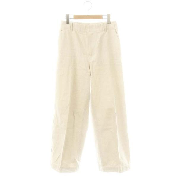 エブール ebure 23SS センタープレス ワイド デニムパンツ 38 エブール ebure 23SS センタープレス ワイド デニムパンツ 38