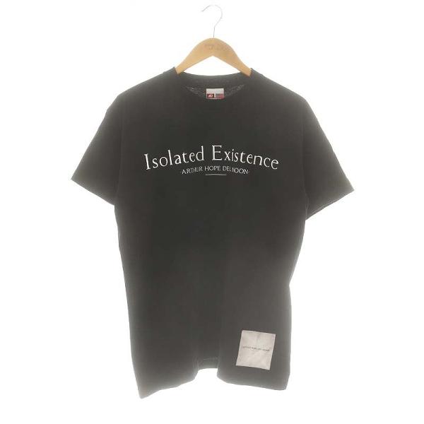 アーサー ホープ デル ムーン ARTHUR HOPE DEL MOON BAYSIDE HEAVY WEIGHT TEE Tシャツ カットソー 半袖 L ブラック メンズ