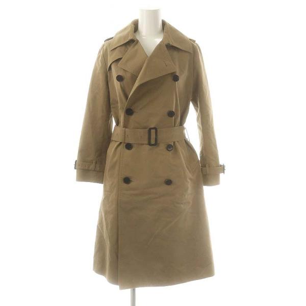 【中古】ハイク HYKE 17005 ライナー付き  トレンチコート 1 ブラウン /ES ■OS レディース ハイク HYKE 17005 ライナー付き トレンチコート 1 ブラウン /ES □OS