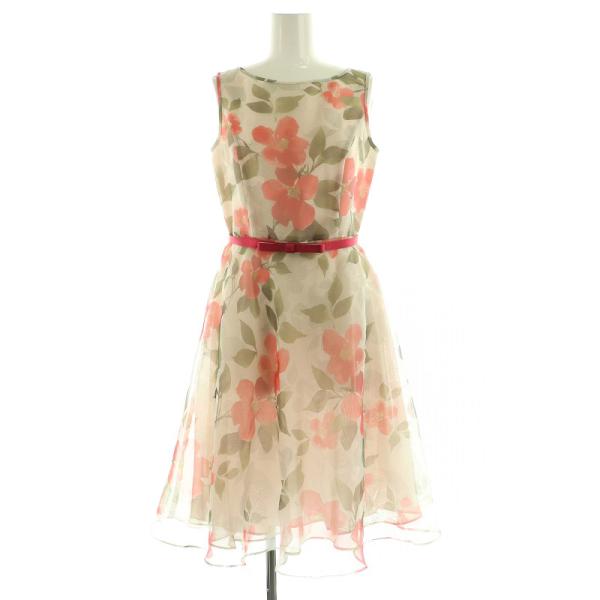 エムズグレイシー M'S GRACY 花柄 ノースリーブ シフォン エムズグレイシー M'S GRACY 花柄 ノースリーブ シフォン