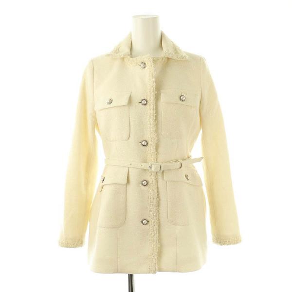 エムダブリュー MW VIRGIN WOOL GEORGETTE JACKET ジャケット ベルト  