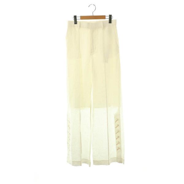 未使用品 アイレネ IRENE Light Cotton Trousers リネンパンツ フレア