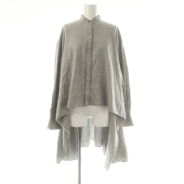 ル フィル LE PHIL 23AW ウールサキソニーブラウス シャツ ル フィル LE PHIL 23AW ウールサキソニーブラウス シャツ