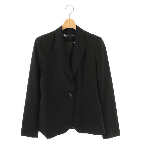 新品未使用 ZARA ブラック テーラードジャケット XS vectorpremium_170-402504110342