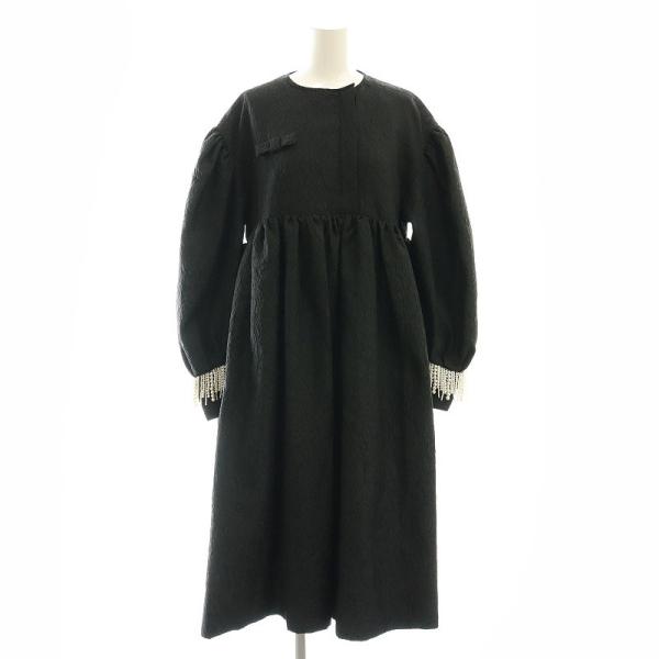 ビビィ Bibiy. MIA PEARL DRESS ドレス ワンピース ロング 長袖 F