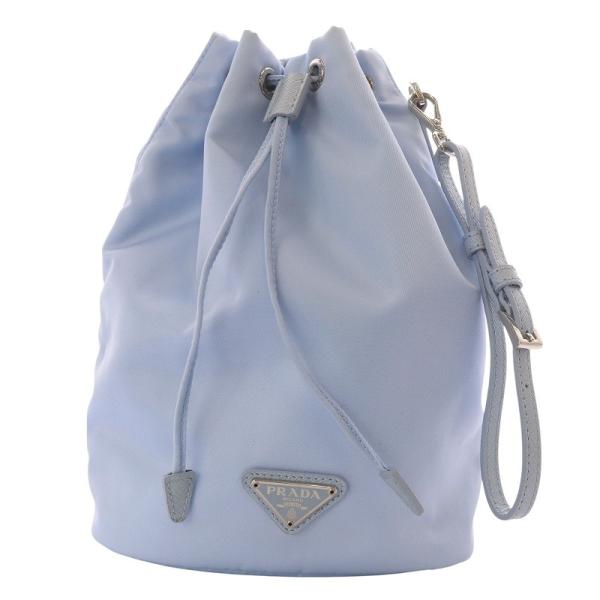PRADA プラダ Re-Nylon ポーチ 巾着 三角トライアングルロゴ