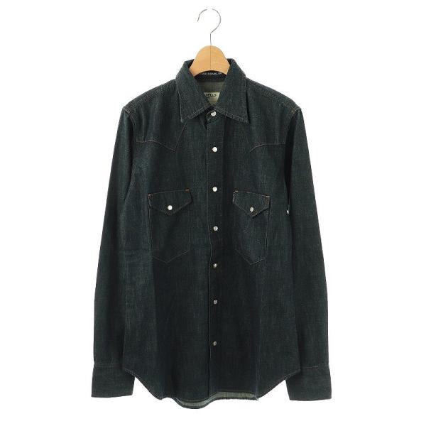 MADISONBLUE - マディソンブルー MB174-5736 WESTERN SHIRT DENIM マディソンブルー MADISONBLUE MB174-5736 WESTERN SHIRT DENIM