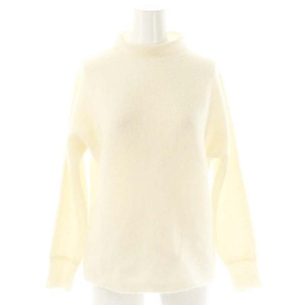 【美品】セオリーリュクス カシミアウール ハイネックニット セーター アイボリー theory luxe（セオリーリュクス） ハイネックニット セーター モヘヤ混