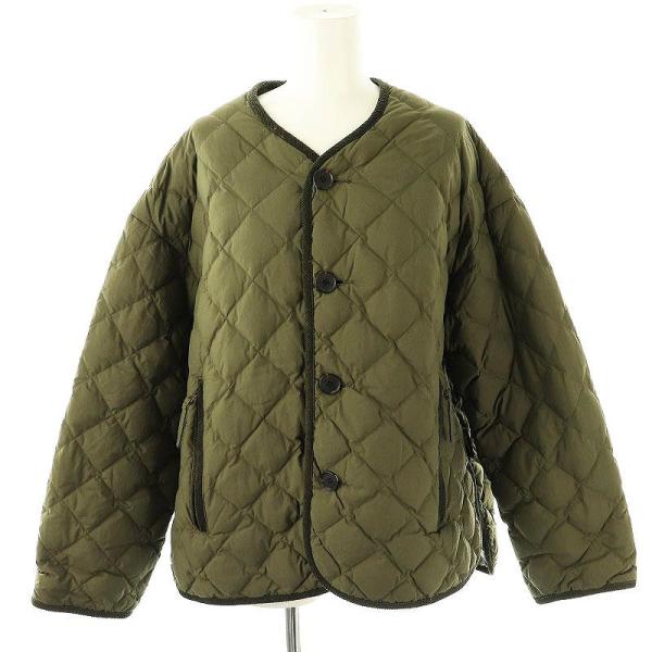 ジムフレックス Gymphlex キルトダウンパフスリーブジャケット ノー