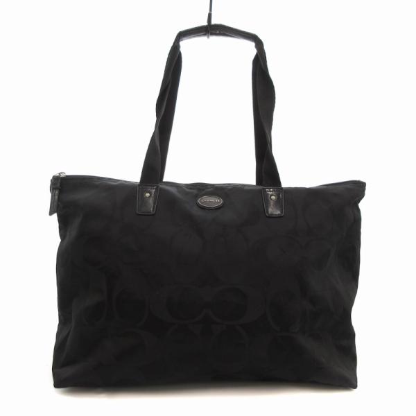 ★COACH F77321 コーチ ポーチに収納 トートバッグ ナイロン 美品 COACH コーチ F77321 ポケッタブル ウィークエンダー トート