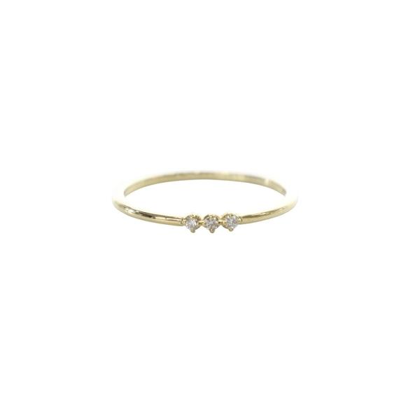 アーカー AHKAH アミュレット リング 指輪 ダイヤモンド 0.02ct