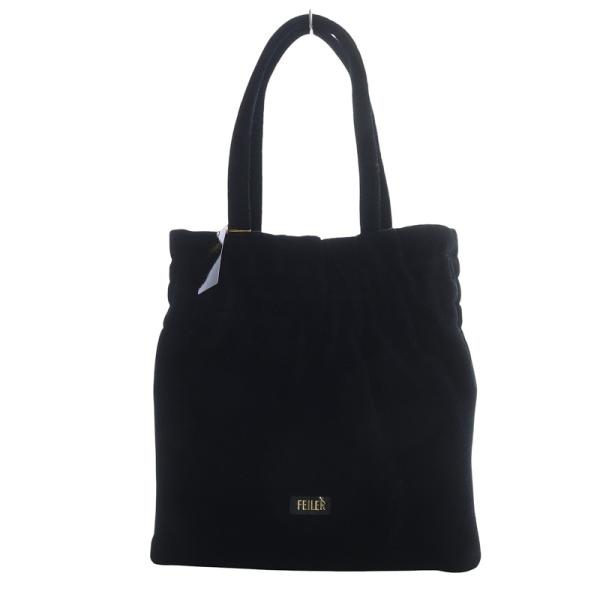 未使用品 フェイラー FEILER ユニ シャーリングフラットバッグ