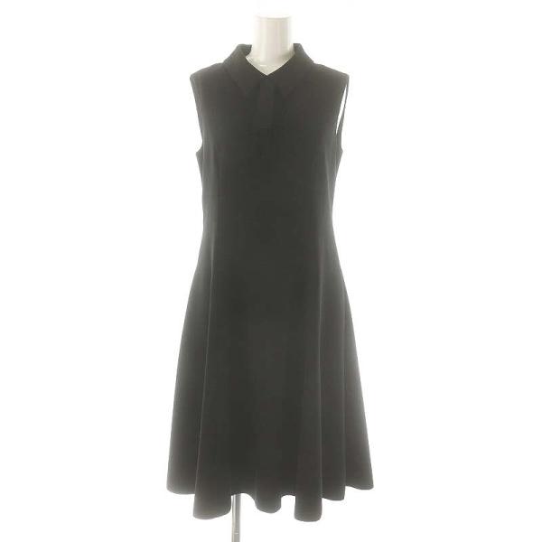 【中古】フォクシーニューヨーク FOXEY NEW YORK 23年製 43287 DRESS LUCELLA ドレス ワンピース 38 黒 レディース フォクシーニューヨーク FOXEY NEW YORK 23年製 43287 DRESS LUCELLA