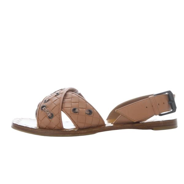 ★新品未使用 BOTTEGA VENETA ボッテガ 42 サンダル ブラウン BOTTEGA VENETA(ボッテガヴェネタ) / サンダル/42/BRW/V11T0