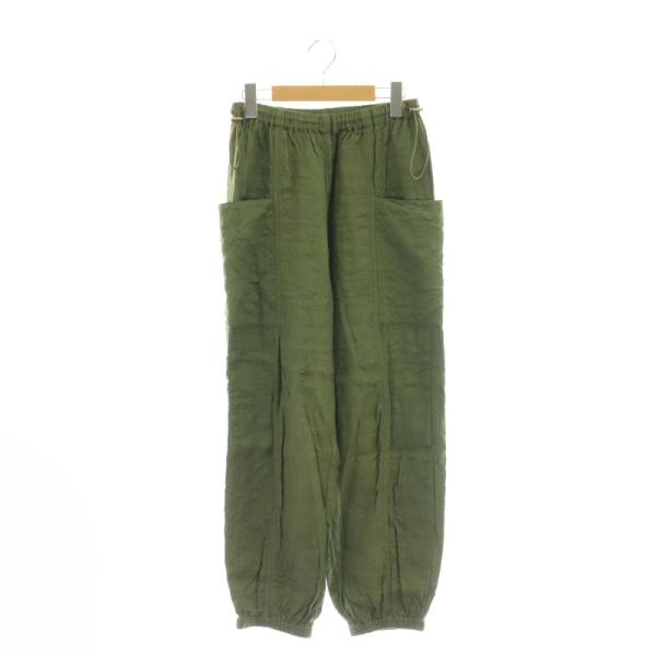 サラマリカ sara mallika レーヨンキルティングパンツ ジョガー S