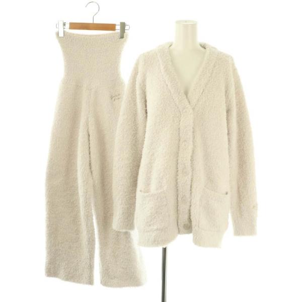 ジェラートピケ　上下セット　カーディガン　トップス　パンツ　レディース　新品 ジェラートピケ gelato pique レイヤードホットスムーズィー