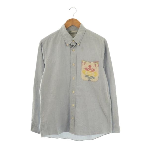 ビズビム VISVIM V+V B.D. NT.BLANKET SHIRT L/Sシャツ ボタンダウン 2